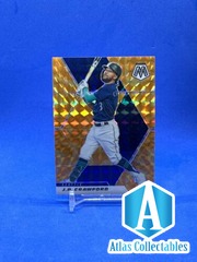 2021 PANINI MOSAIC BASEBALL #1 J.P. CRAWFORD MARINERS ORANGE PRIZM